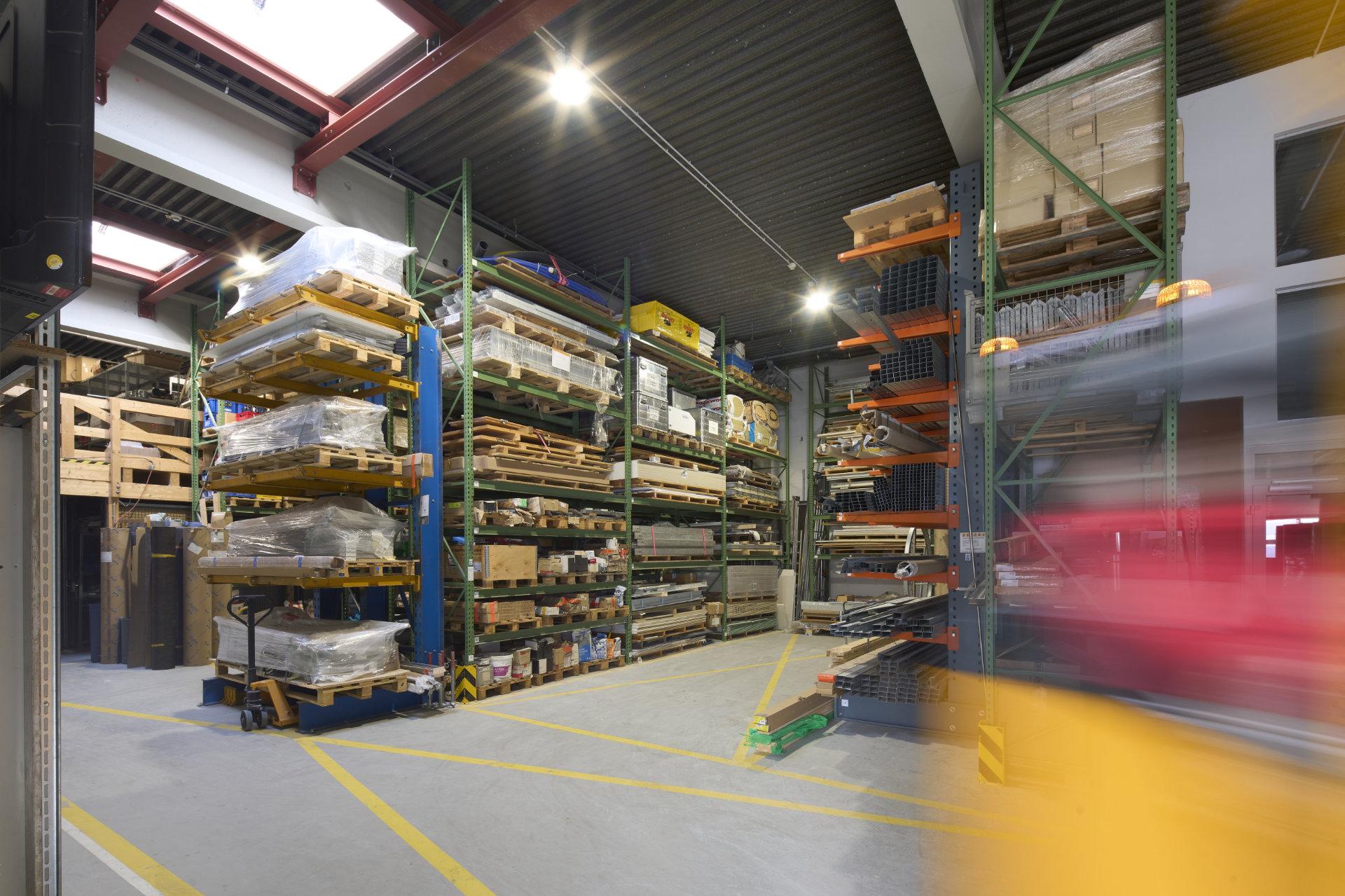 Foto von Lagerhalle